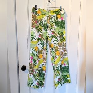 NWT XS Trina Turk Stretch Palazzo Pants